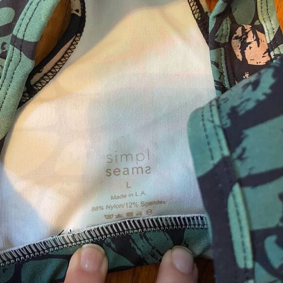 SIMPL SEAMS | athletic workout matching set L - Picture 6 of 9